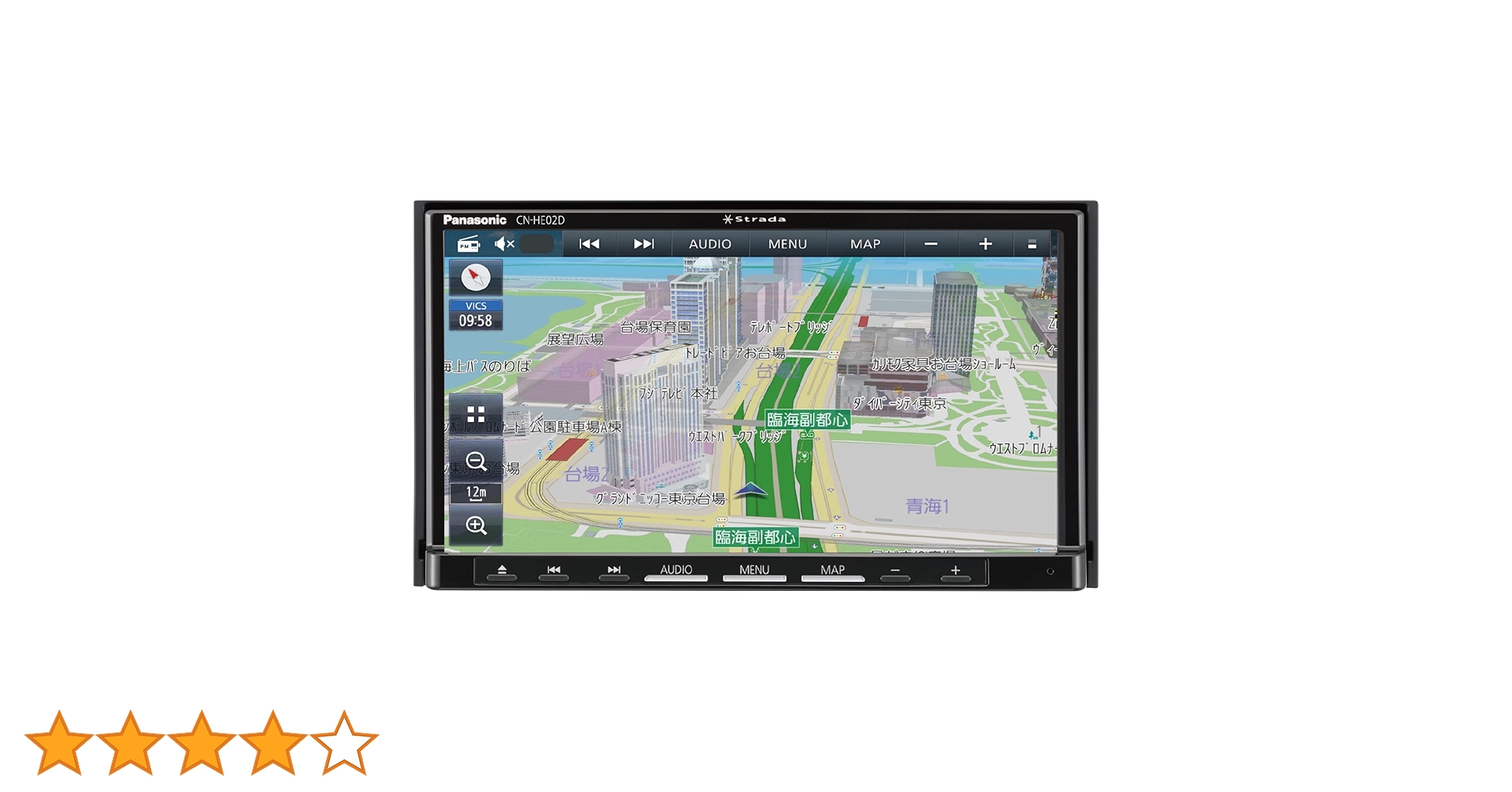 パナソニック ストラーダ CN-HE02D 新品未使用品 Strada CN-HE02WD CD